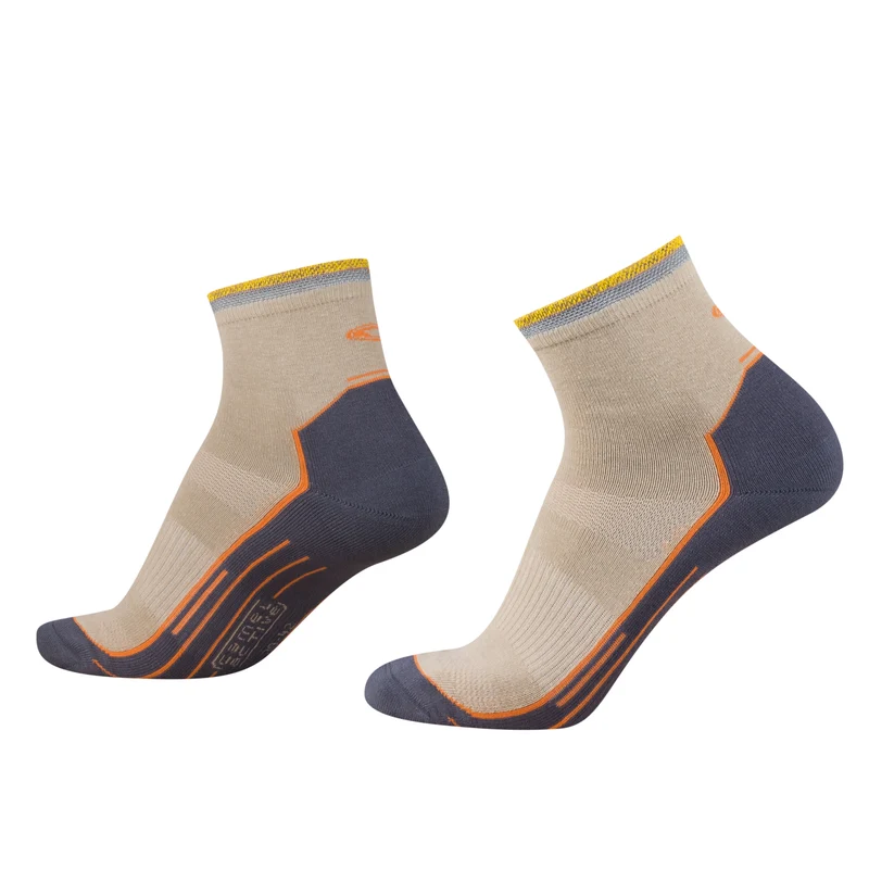 Camel Active Quarter kurze Wandersocken Outdoor Wolle 2er Pack
