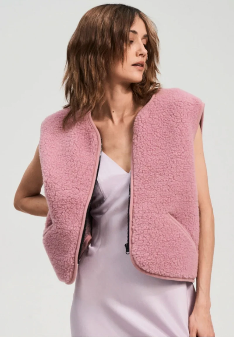 Alwero Erwachsenen Wollweste "Light POS" Venetian pink