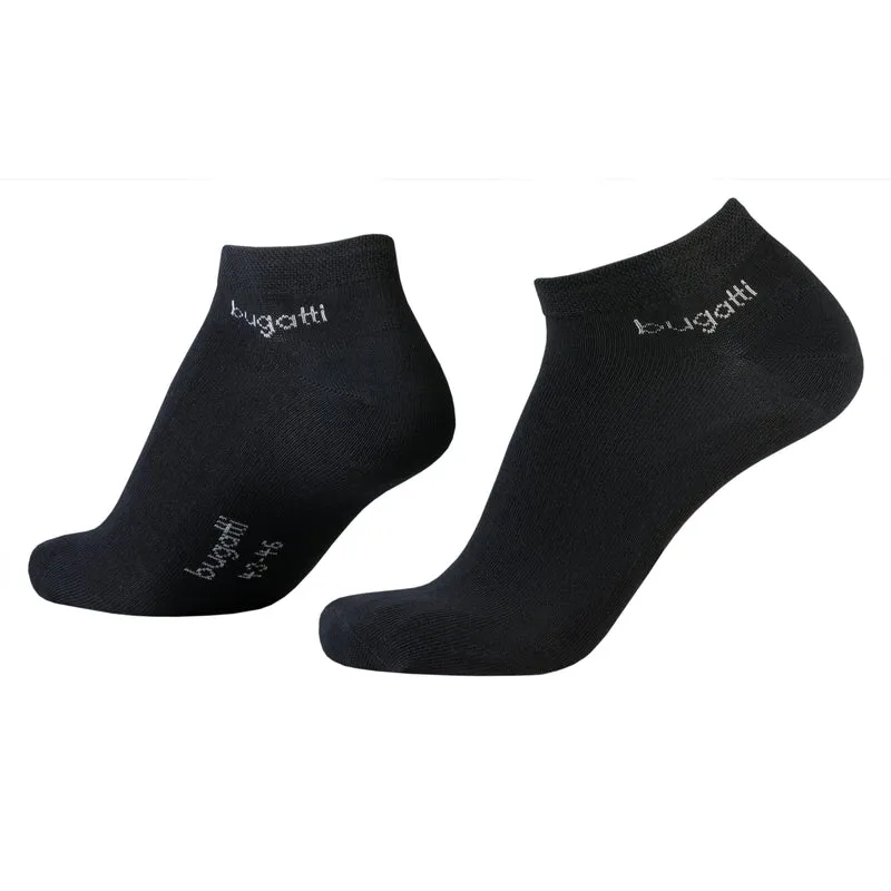 Bugatti Sneakersocken schwarz 9er Pack